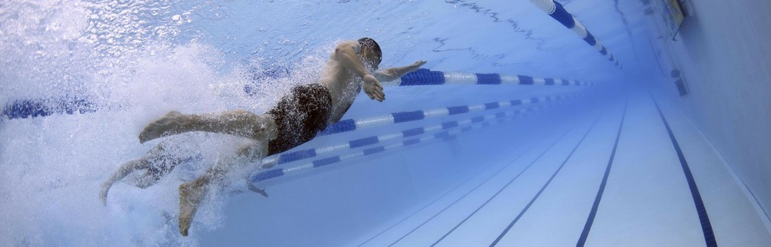 image nageur piscine